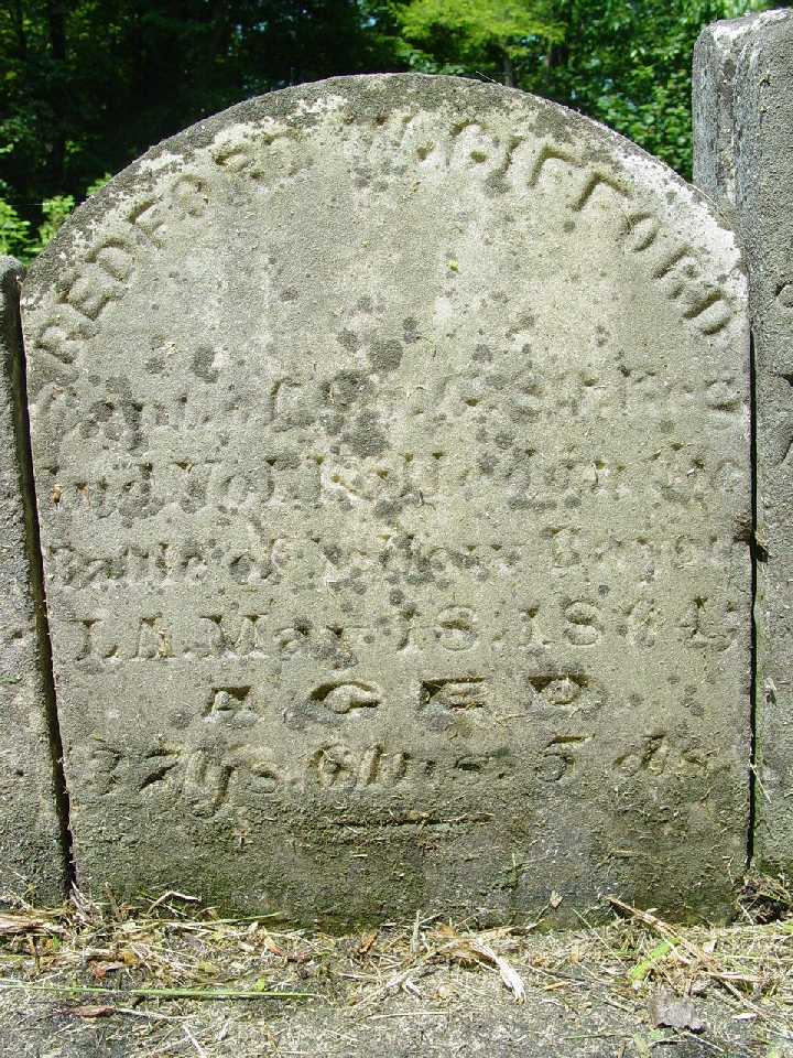 New London Cemetery New London, Honey Creek Township, Howard Co., Indiana